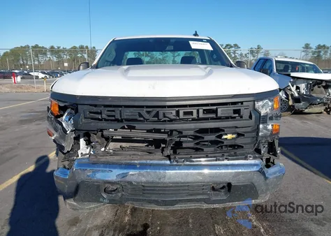 2024 Chevrolet Silverado 1500 2Wd Long Bed Wt из США, поврежденный, VIN 3GCNAAED4RG400284